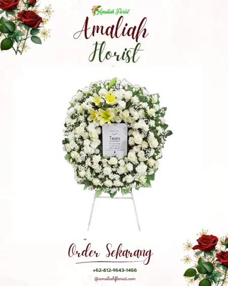 Krans Bunga Duka Tidar Selatan
